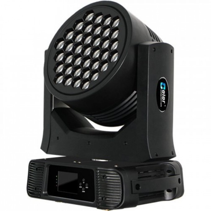 COLOR IMAGINATION LEDZOOM 3715F вращающаяся голова Wash, 555Вт SI-243